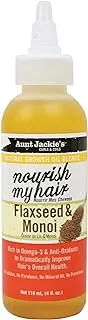 Aunt Jackies Nuurish My Hair LinaXSeed and Monoi Oil 118 مل