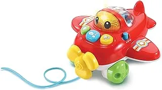 Vtech Pull & Pop Aeroplane, Multi-Colour, 80-508803