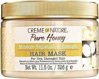 Creme Of Nature Pure Honey Moisture Replenish & Strength Hair Mask, 11.5oz