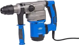 Ford Tools Professional Rotary Hammer-Sds Max ، أداة إزميل وكسارة كهربائية ، أزرق ، 1050 واط ، Fp7-0009