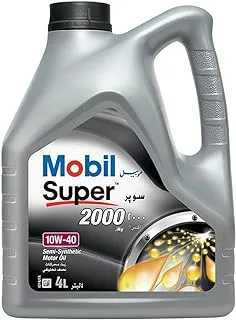 Mobil 10W40 Semi-Sythetic Super Engine Oil 4 Litre