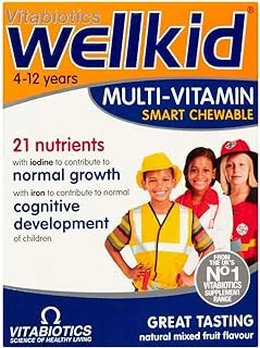 Vitabiotics Wellkid Smart Chewables - 30 Tabs