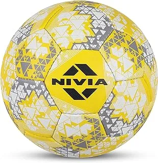 Nivia 621 Rubber Korf Ball, 5 (Yellow/Blue)