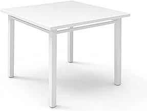 INFLUENCE - IMPRESSION SQUARE DINING TABLE BLANC