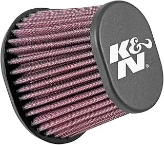 K&N Universal Clamp-On Air Filter: High Performance, Premium, Washable, Replacement Filter: Flange Diameter: 2.4375 In, Filter Height: 4 In, Flange Length: 0.625 In, Shape: Oval Tapered, Re-0961