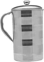 Raj Stainless Steel Hero Water Jug 3.5Liter, 23 Cm X 15 Cm, STJ007, Pitcher, Carafe, Serving Jug , Serveware