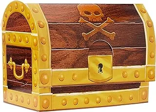 Creative Converting 260303 Treasure Chest Centerpiece, Multicolor