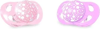 Twistshake Pacifier, Pastel Pink/Purple