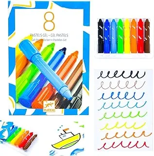 Djeco Classic Colours Gel Pastels 8-Piece