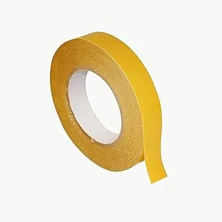 Royal Apex Double Sided Tissue Tape for Sealing plastic or Paper Bags, for Sticking Wall Paper & Other Paper Crafts etc… (24 mm x 50 Meter, Yellow)