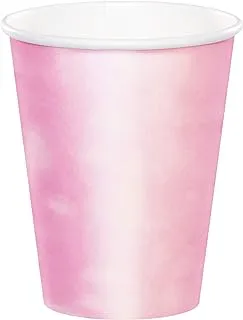 Creative Converting Cups 8 Pieces Set, 9 Oz Capacity, Iridescent