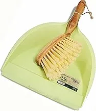 Home Pro Go Green Handheld Dustpan With Bamboo Brush, Wooden, 2983