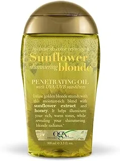 Ogx Hydrate & Color RevivingSunflower ShimmerinGBlonde PenetratingOil, 3.3Oz