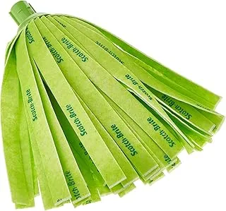 Scotch-Brite Strong Floor Mop Refill, 1 unit/pack | Mop head | Multiporpose | Super Absorbent | Universal Thread Handle | indoor and outdoor surfaces | Clean up messes/spills | All Floors