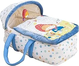 MOON Moses Basket, Bedside Sleeper, Travel Carrycot, 0-12 Months- Pink