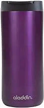 Aladdin Leak-Lock™ Thermavac Stainless Steel Mug 0.35L Purple – Leakproof | Double Wall Vacuum Insulated Cup | Keeps Hot for 3 Hours | BPA-Free Reusable Travel Mug | Dishwasher Safe