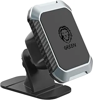 GREEN M08-T2 Lion Magnetic Car Phone Holder - Black