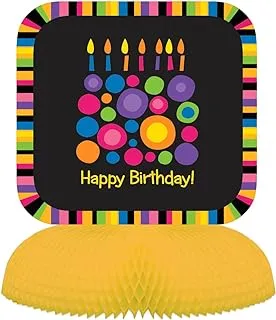 Creative Converting Birthday Cake Dots Centrepiece