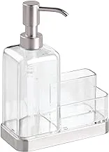 Idesign Forma 706361 2-Piece Bathroom Set Soap Dispenser And Sponge