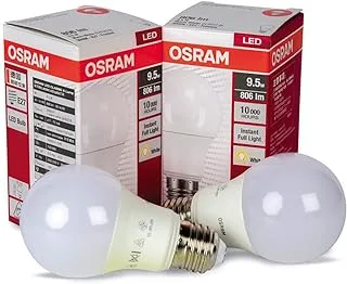 OSRAM PARATHOM LED CLASS A 60 9.5W FROSTED SCREW E27-2PC SET PROMO PACK