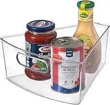 Acrylic New Fridge & Pantry Storage Bin 26X23.7X10.3Cm