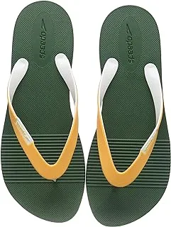 Speedo Men's Saturate Ii Thong Flip-Flop, Hedgerow/Mango, 9 UK