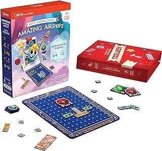 Osmo - Math Wizard And The Amazing Airships Ipad & Fire Tablet Ages 6-8/Grades 1-2 Mental Addition Subtraction Curriculum-Inspired Stem Toy Base Required (Amazon ExclUSive)