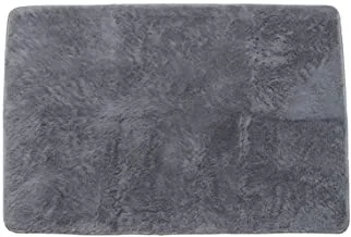 COOLBABY Anti-Skid Soft Area Rug Grey 80x120centimeter