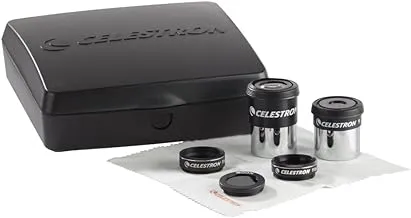 Celestron 94306 PowerSeeker Telescope Accessory Kit, Black, EQ Accessory Kit