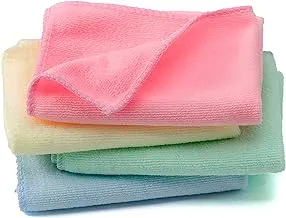 HomePro Microfiber Kitchen Cleaning Cloth, Highly Absorbent Lint & Streak Free Multi -Purpose Cleaning Clothes for Kitchens(Multicolour)