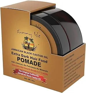 Sunny Isle - Jamaican Black Castor Oil Extra Dark Hair Food Pomade 4 Oz. 160835