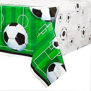 Unique 3D Football Table Cover Black/White 54