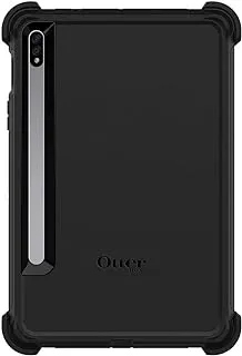 OtterBox Defender Case for Samsung Galaxy Tab S7 / Galaxy Tab S8, Shockproof, Ultra-Rugged Protective Case with built in Screen Protector, 2x Tested to Military Standard, Black