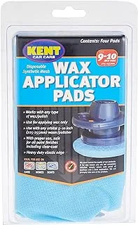 KENT 4 Polisher Wax Applicator Pad Ultra-Soft Detailing Round Sponge Polish for Hand Cleaning Tool 1 PC