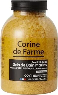 Corine de Farme Natural Sea Salts Anti-Stress Bath Salts With Vanilla 1.3Kg