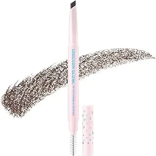 Unicorn Glow USA. Stay All Day Waterproof Eyeliner. Eye Pencil for Makeup, 2 Black Brown