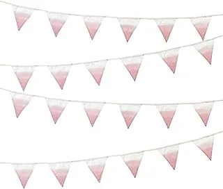 Talking Tables Pink And Gold Party Supplies | Bunting Great For Baby Shower, Girls Party, 1St Birthday, Birthday Celebrations Room Décor