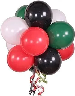 PARTY TIME - 20-Pieces Black Decorative Latex Balloons (12 Inches)