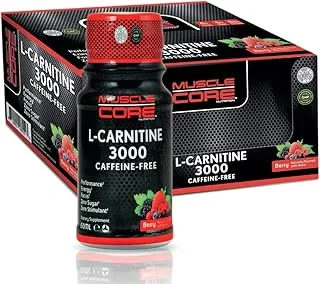 MUSCLE CORE NUTRITION L-Carnitine 3000Mg Berry, 60 Ml Box Of 12