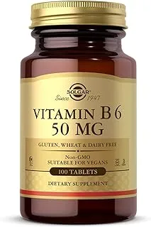 Solgar Vitamin B6 Tablets 50 Mg, 100S