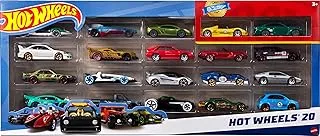 Hot Wheels 20-Car Gift Pack Assorted Toy Vehicles