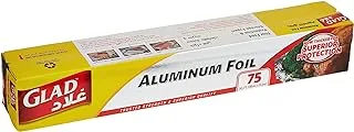 Glad Aluminum Foil Size 30cm x 23.2m 75 sq. ft. 1pc