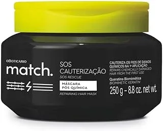 oBoticario Match SOS Rescue Repairing Hair Mask 250 g