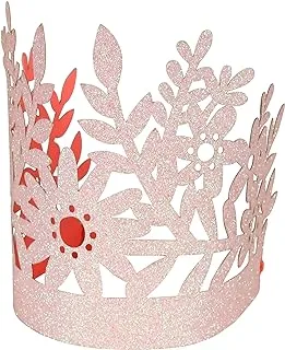 Meri Meri Glitter Crown, Pink