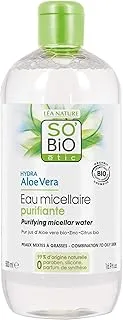 So Bio Aloe Vera Hydrating Micellar Water Cleaning 500 Ml, Pack Of 1