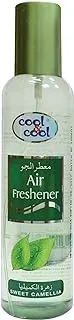 Cool & Cool Air Freshener Sweet Camellia | Fresh & Relaxing fragrance for your home & office, Eliminates Bad Odour | 250 ml | Green