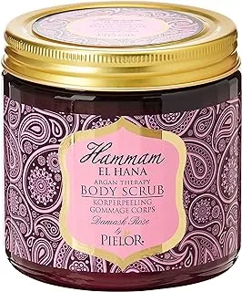 Pielor Hamam Body Scrub Damask Rose, 500 Ml