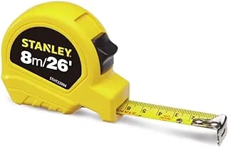 Stanley Short Tapes Metric/Imperial, 8M/26' X 25Mm, Stht33994-8