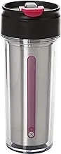 Les Artistes Bouteille Isolante Smart Mug, Silver, 380 Ml, A-0891