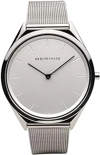 BERING Unisex Analogue Quartz Watch With Stainless Steel Strap 17039-000